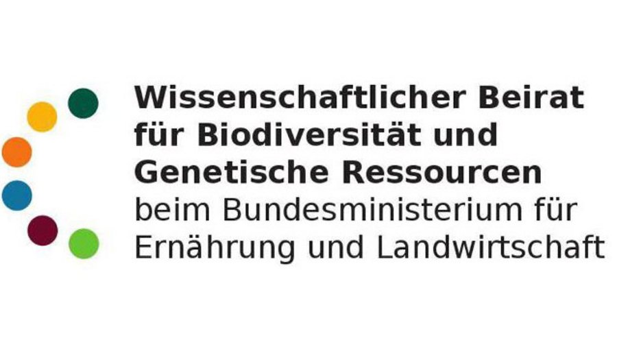 Logo des Wissenschaftlichen Beirats für Biodiversität und Genetische Ressourcen (Mausklick vergrößert das Bild)